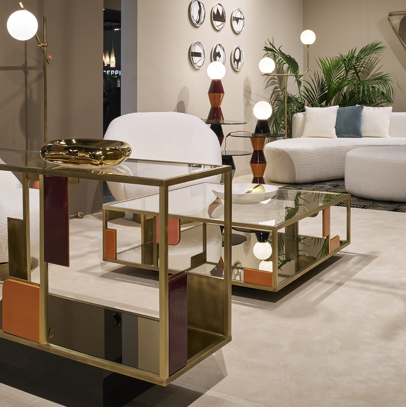 Sunset - Square coffee table 